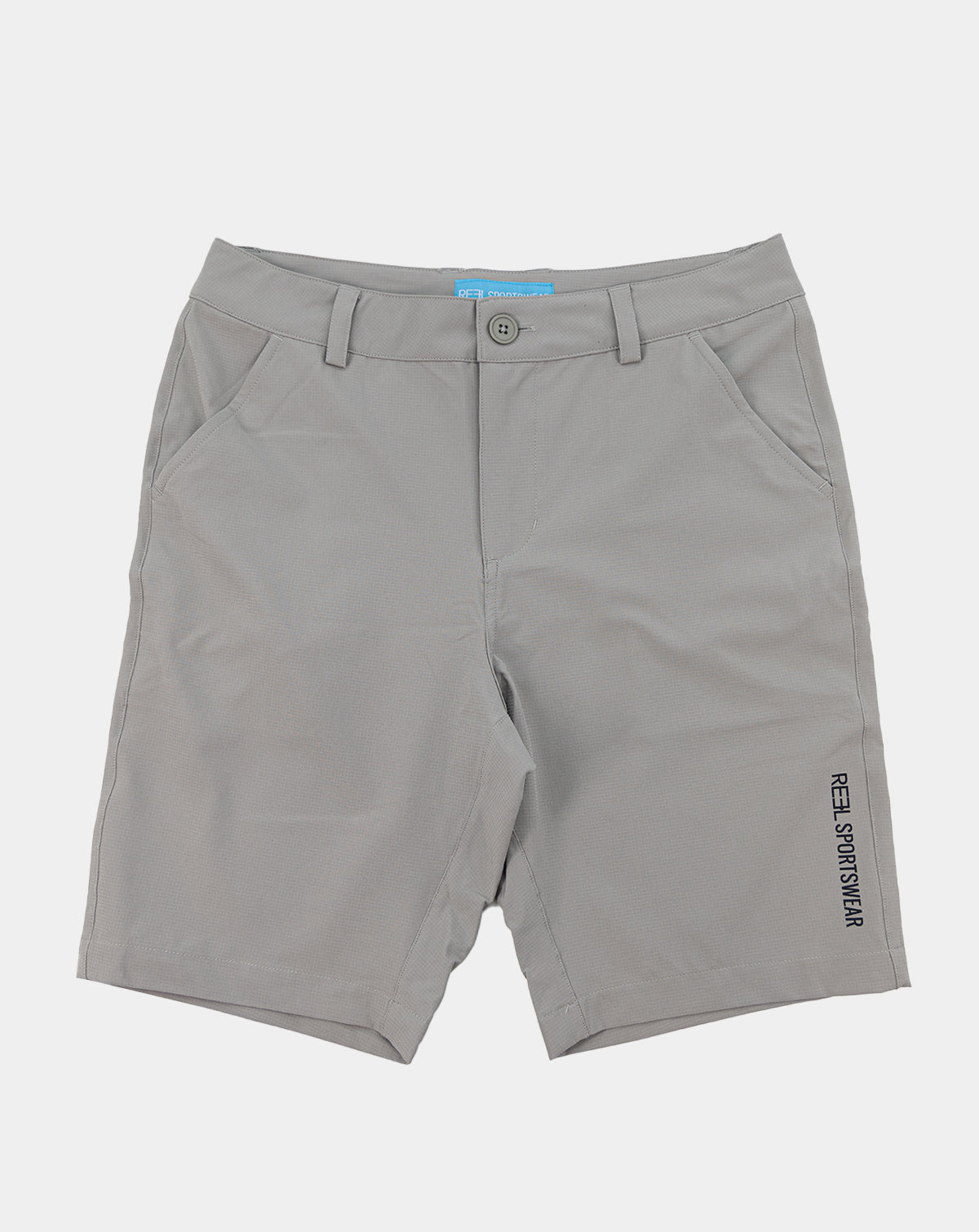 Tidal+ fishing Shorts - Reel Sportswear performance bottoms - Grey
