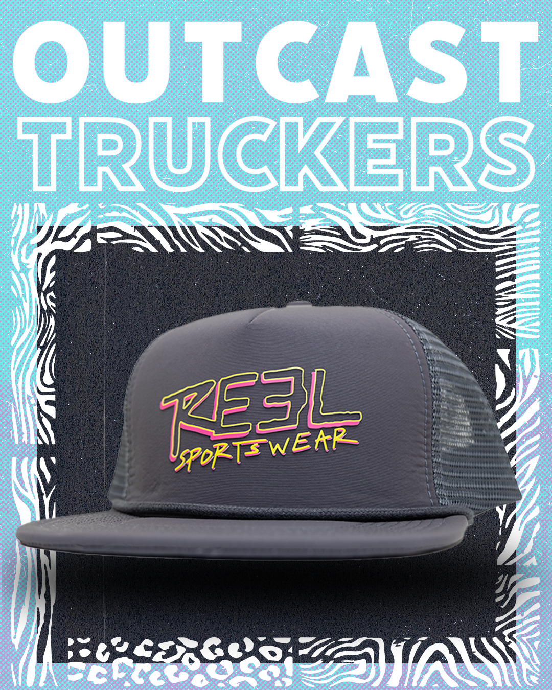 Reel Sportswear outcast Trucker Caps