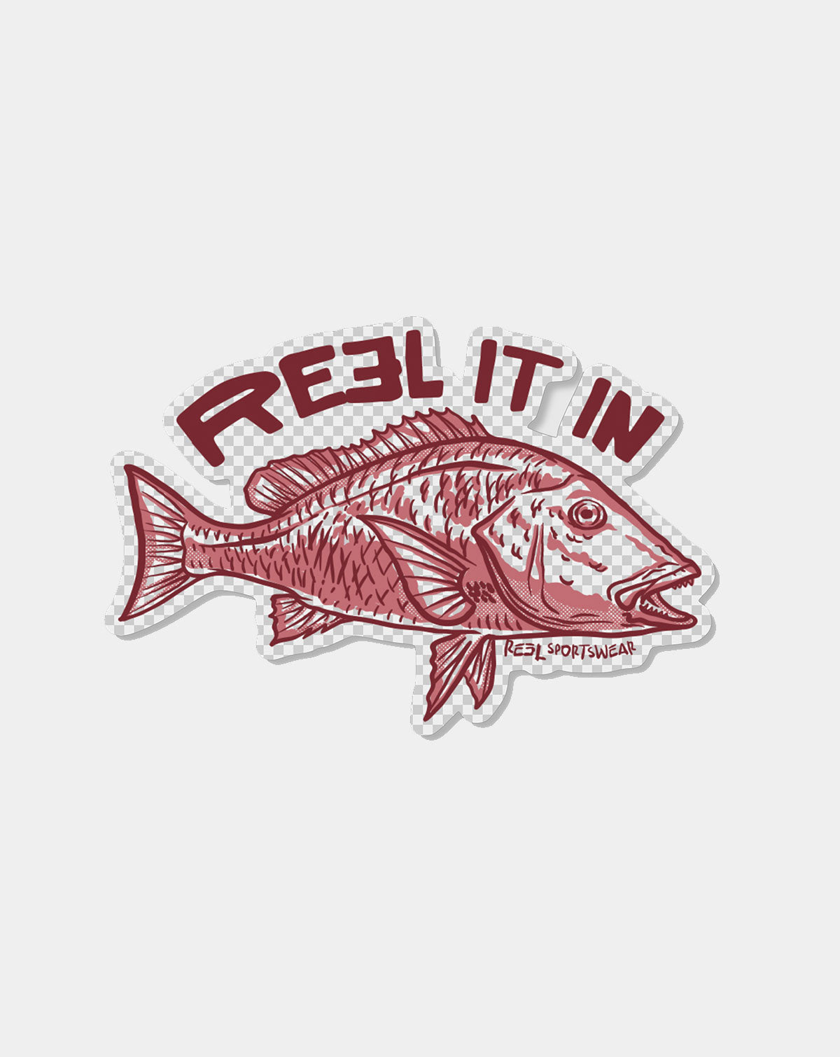 Snapper - Fishing Decal