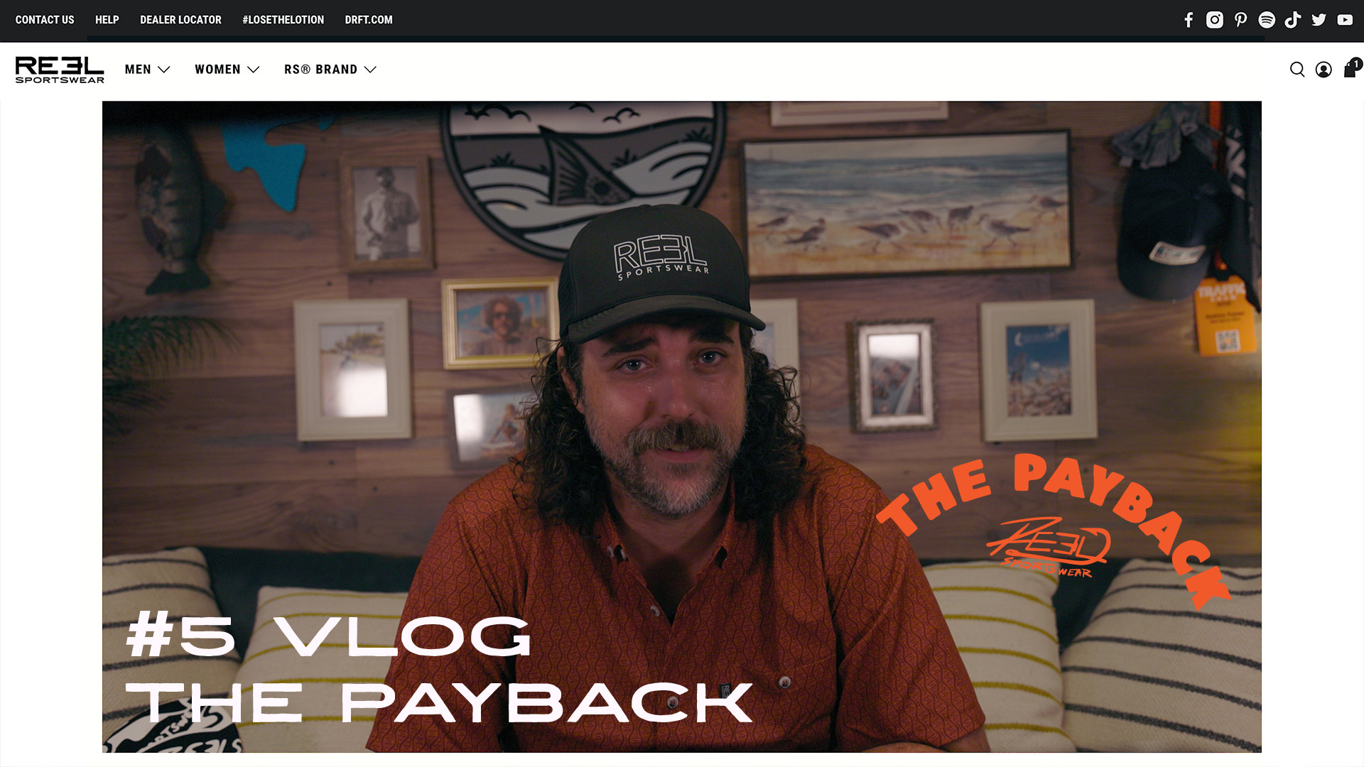 Reel Sportswear VLOG- The PAYBACK