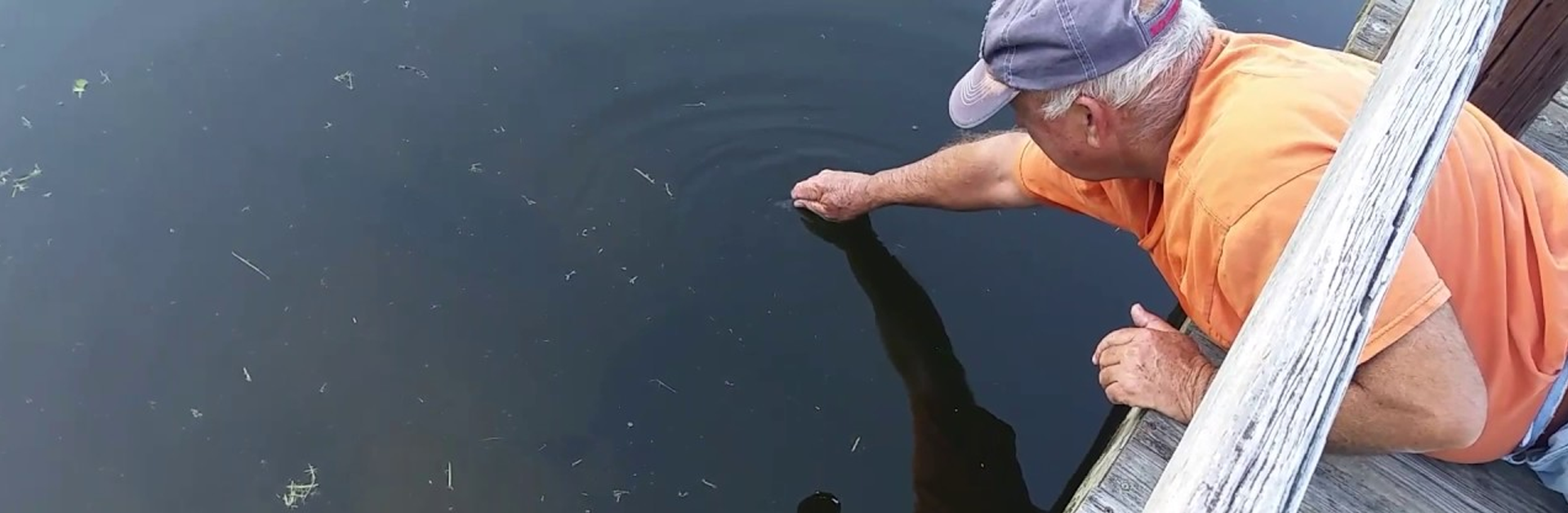 MUST SEE: 16lb Bass Caught By Hand