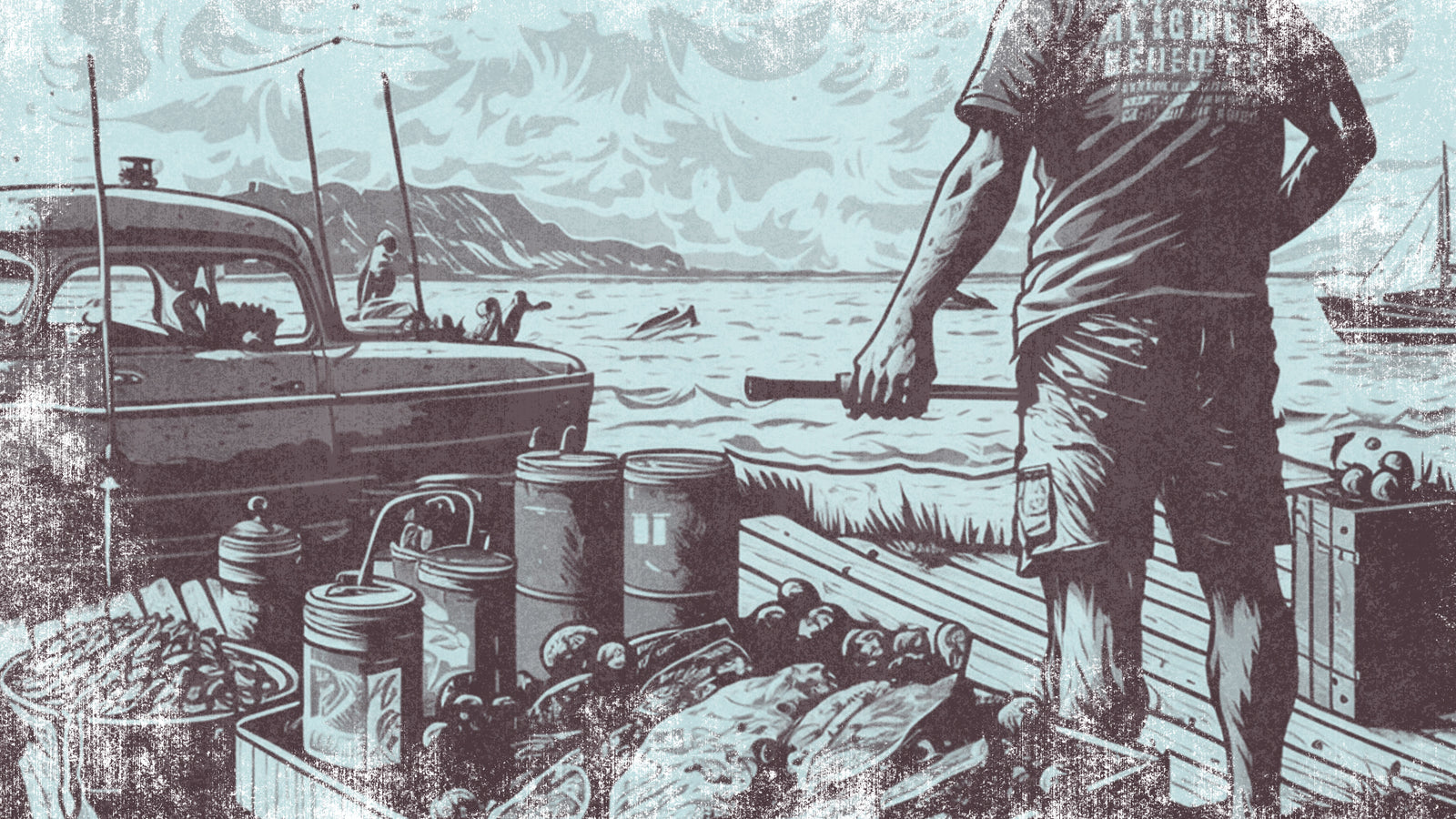 Rugged Manhood - Reel Sportswear Foamie Trucker