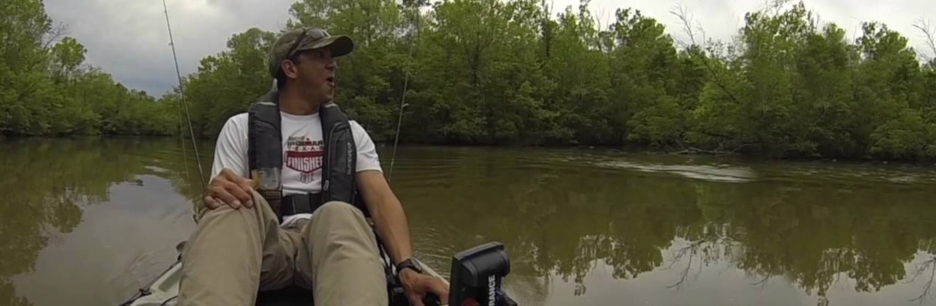 Reeling In A Catfish When All Of A Sudden…