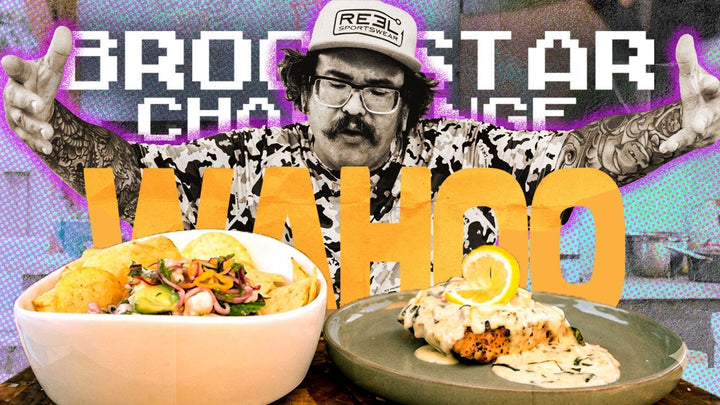 Food Network Chef Cooks Fresh Wahoo with Dill Pickle Chips in 20 Minutes