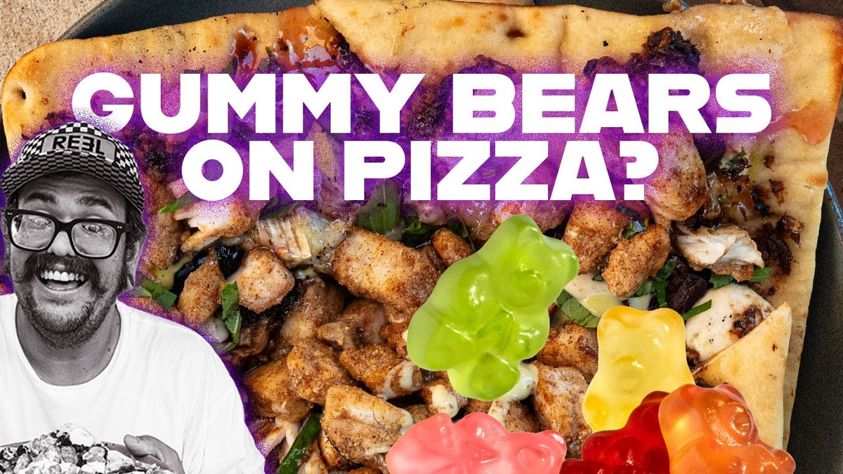 Redfish Flatbread Pizza with Gummy Bear Hot Honey, Brock Star Challenge