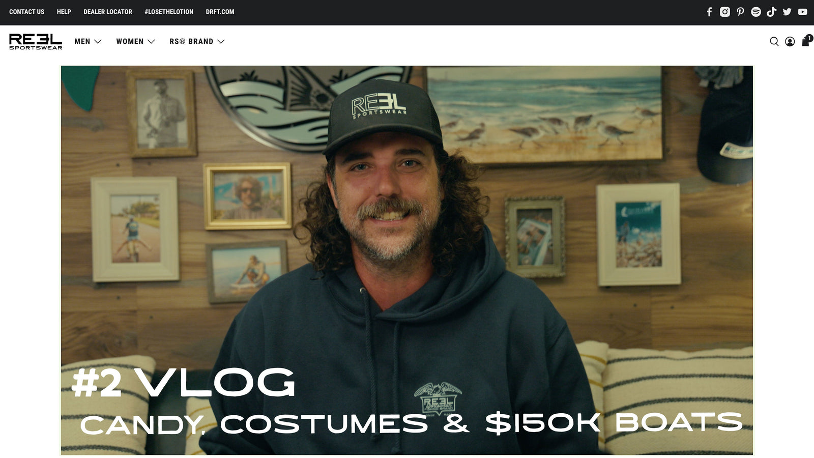 Reel Sportswear VLOG #2 - Halloween