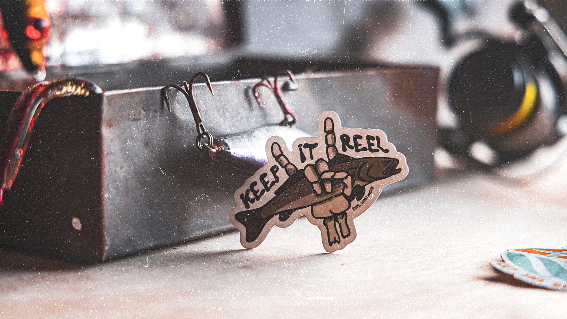 Reel Sportswear fishing stickers and decals