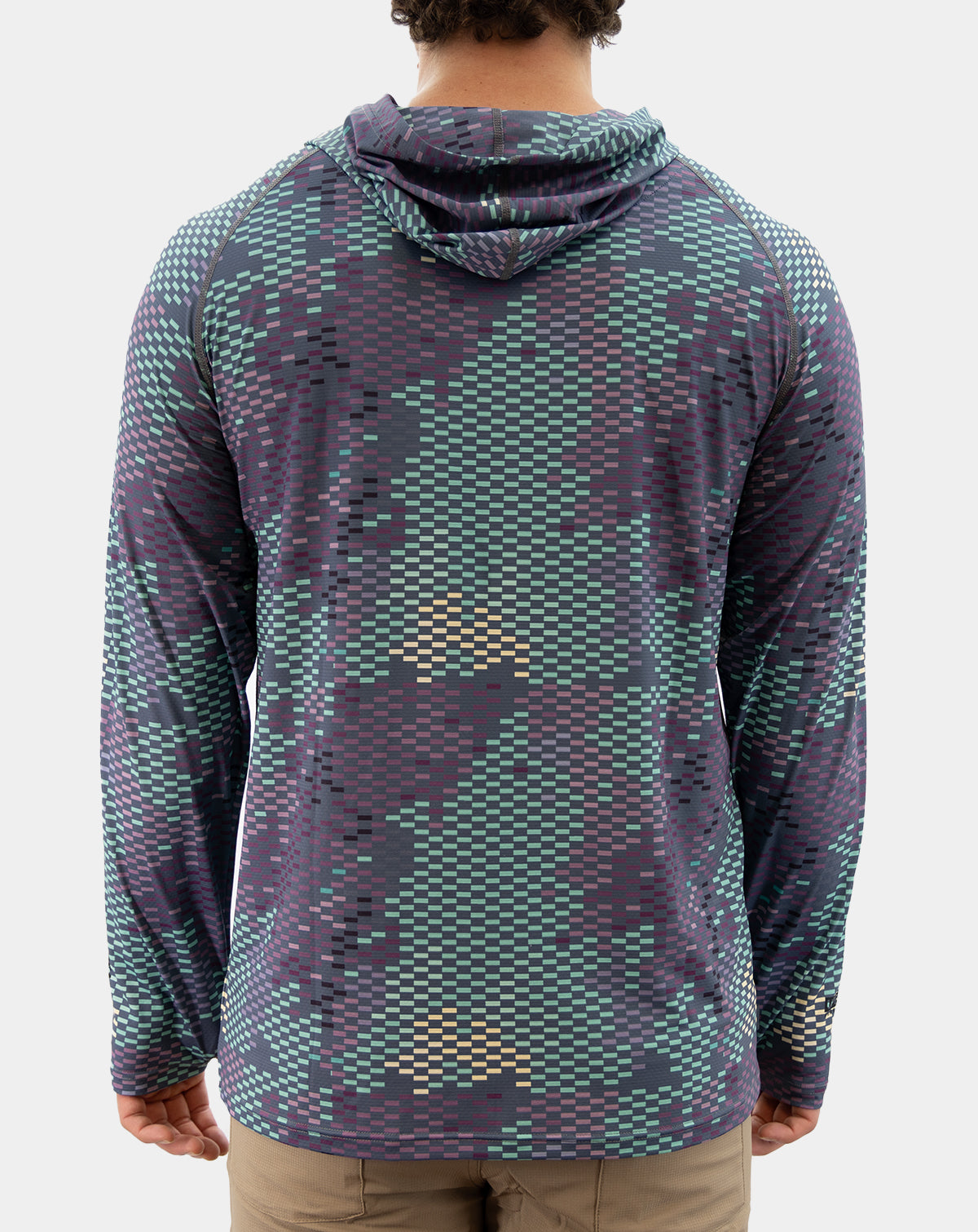 Cosmo Men's Pro+ Technical performance Fishing Long Sleeve Hoody with front terminal Zipper pocket