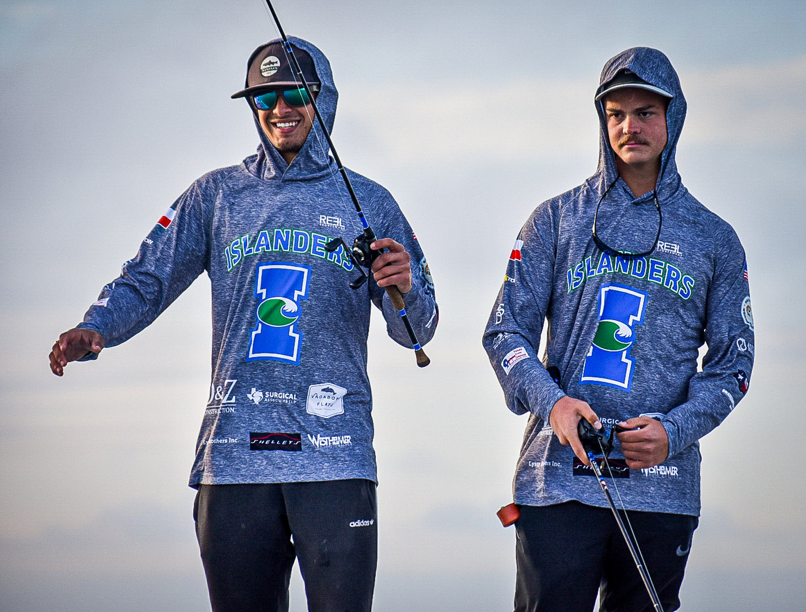 TAMUCC Islander anglers sponsored by Reel Sportswear