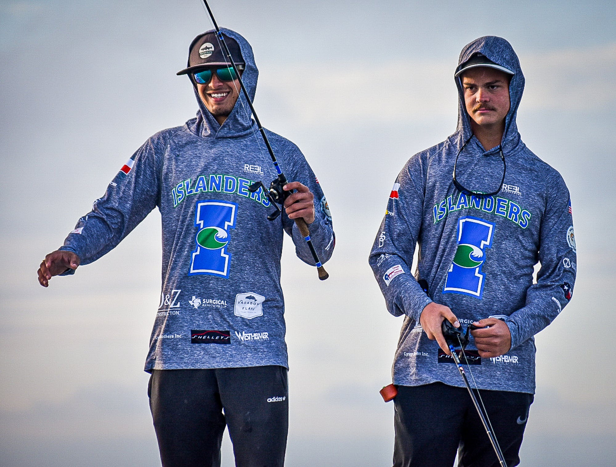 TAMUCC Islander anglers sponsored by Reel Sportswear