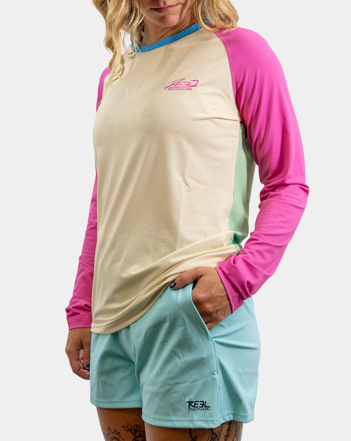 Reel Sportswear-  Elle long sleeve Pro+ Performance Fishing Shirt 