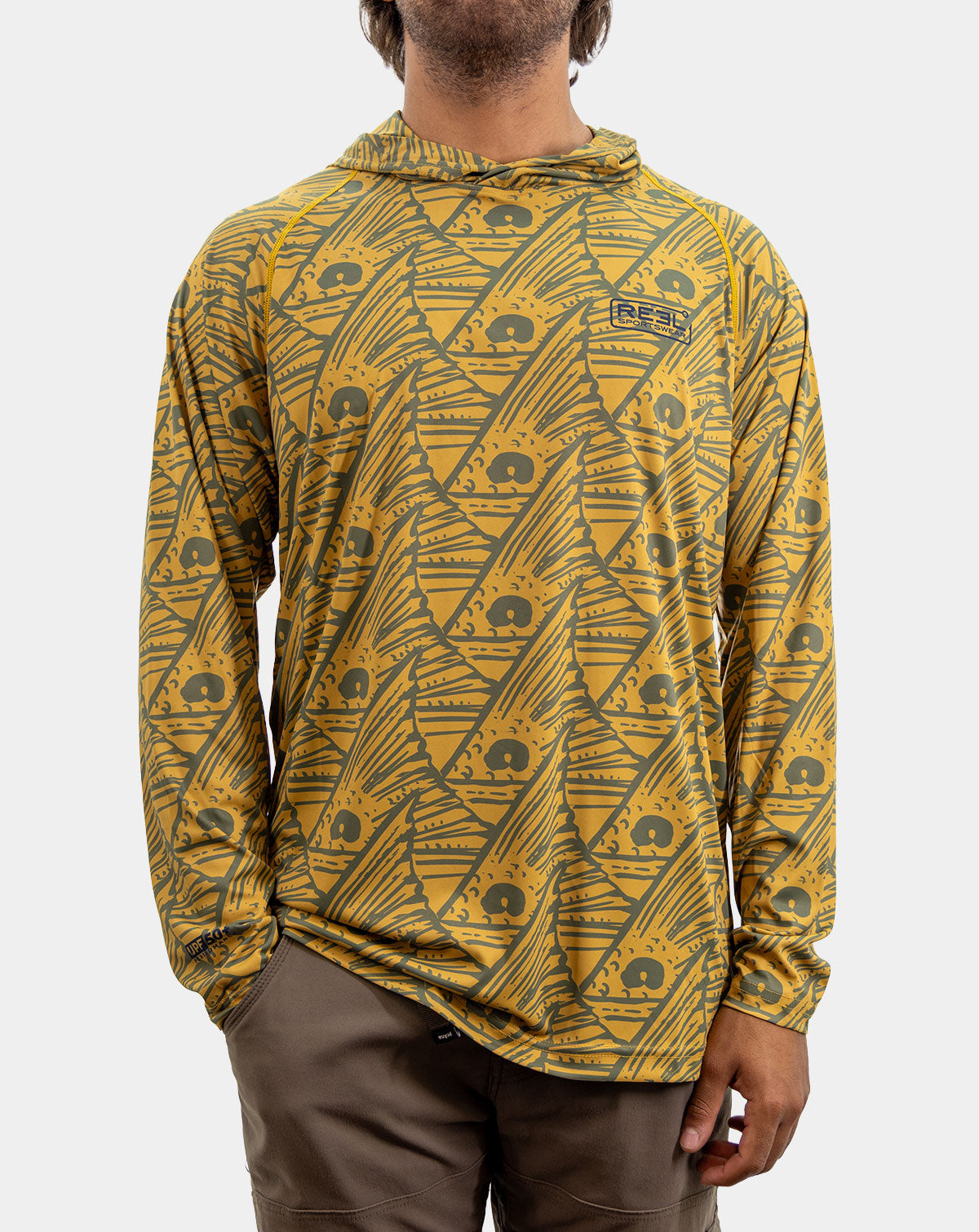 Reel Sportswear Finn Fishing Hoody breathable long sleeve fishing hoodie for anglers