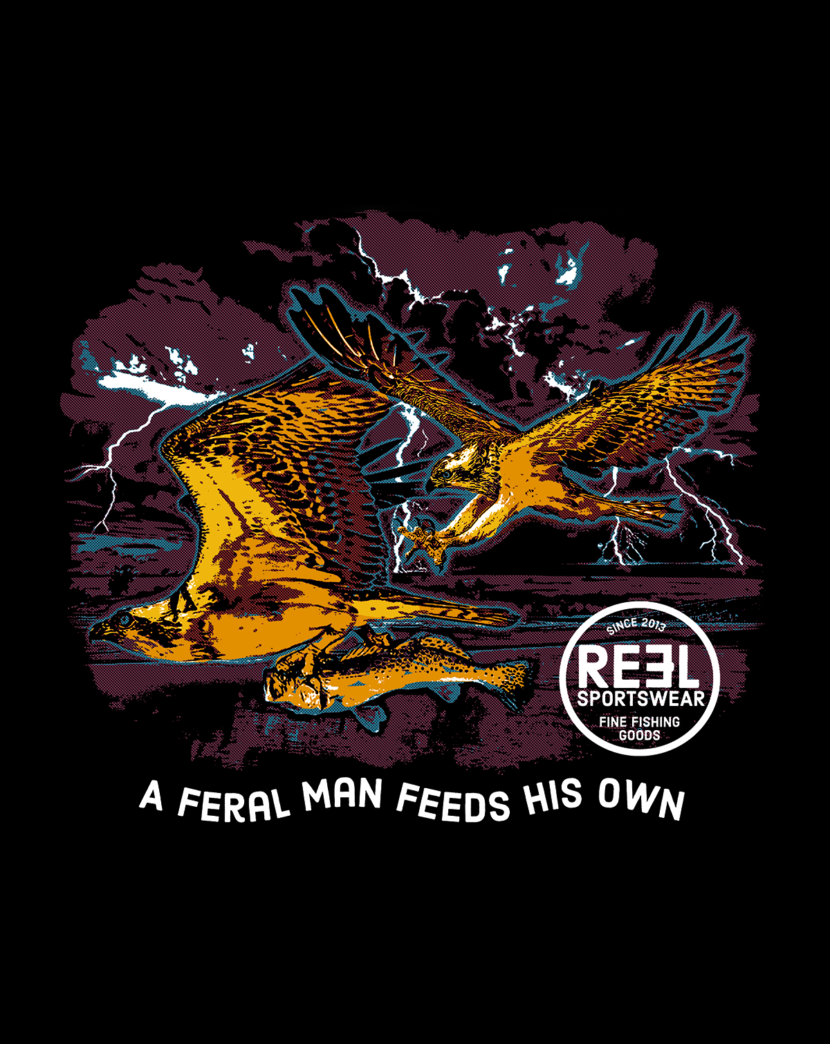 Reel Sportswear T-shirt Feral Osprey Tee