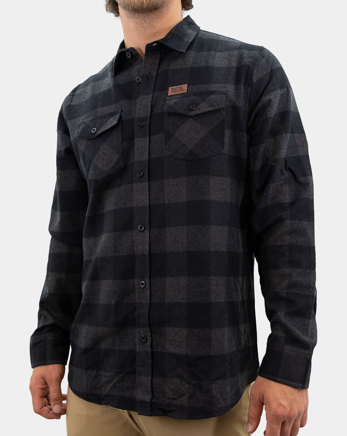 Men's Fisherman's Flannel longsleeve Top Reel Sportswear