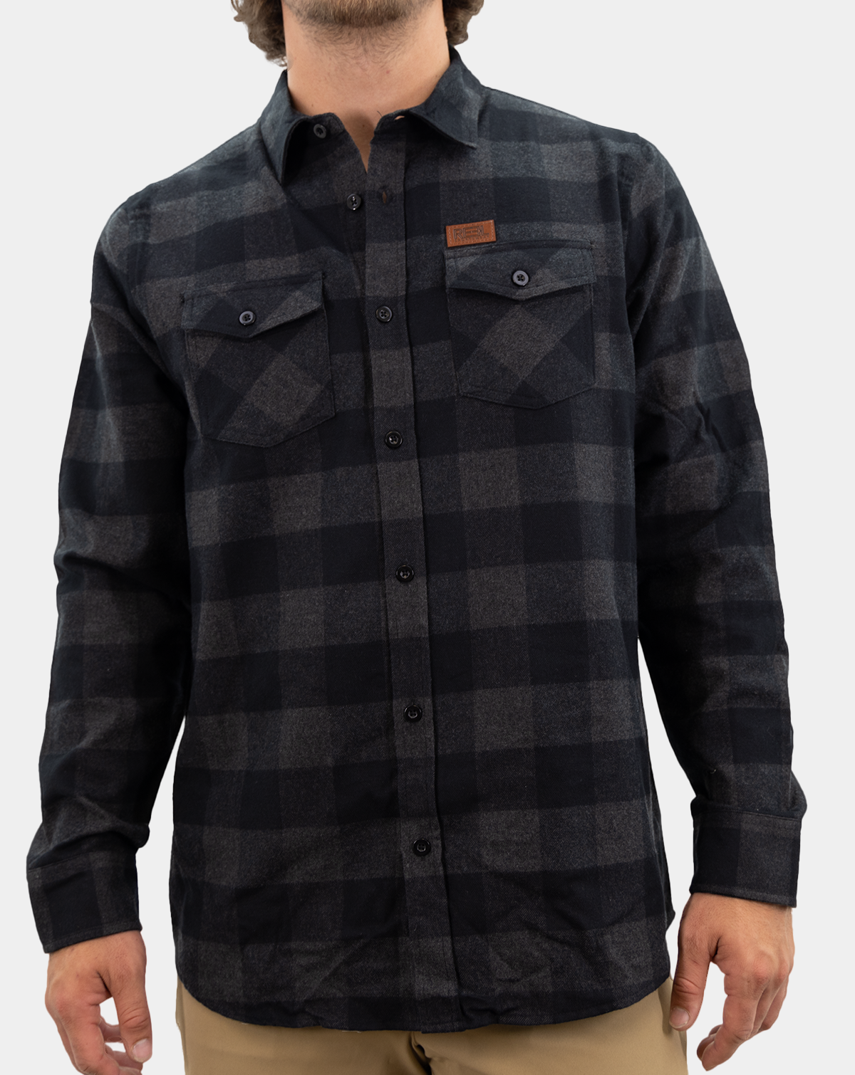 Men's Fisherman's Flannel longsleeve Top Reel Sportswear