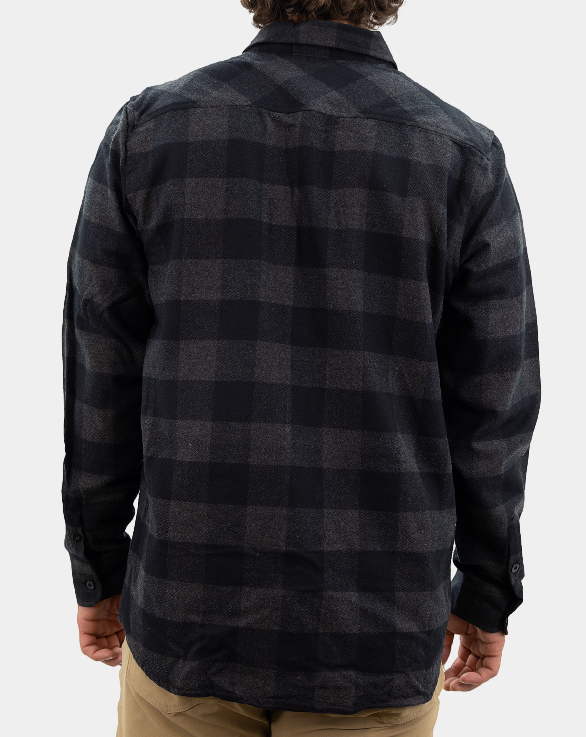 Men&#39;s Fisherman&#39;s Flannel longsleeve Top Reel Sportswear