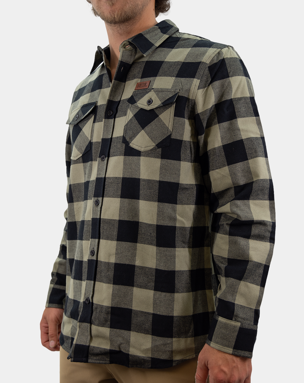 Men&#39;s Fisherman&#39;s Flannel longsleeve Top Reel Sportswear