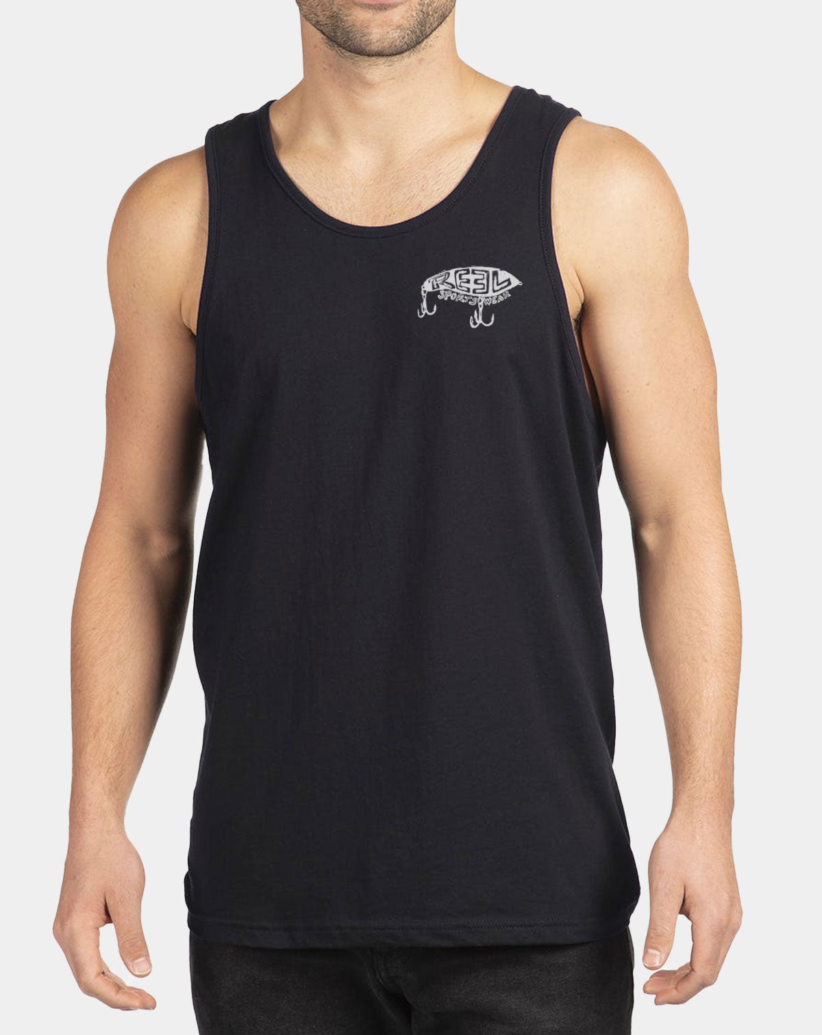 Flatsman Muscle Tank - Reel Sportswear Tank Tee Shirt