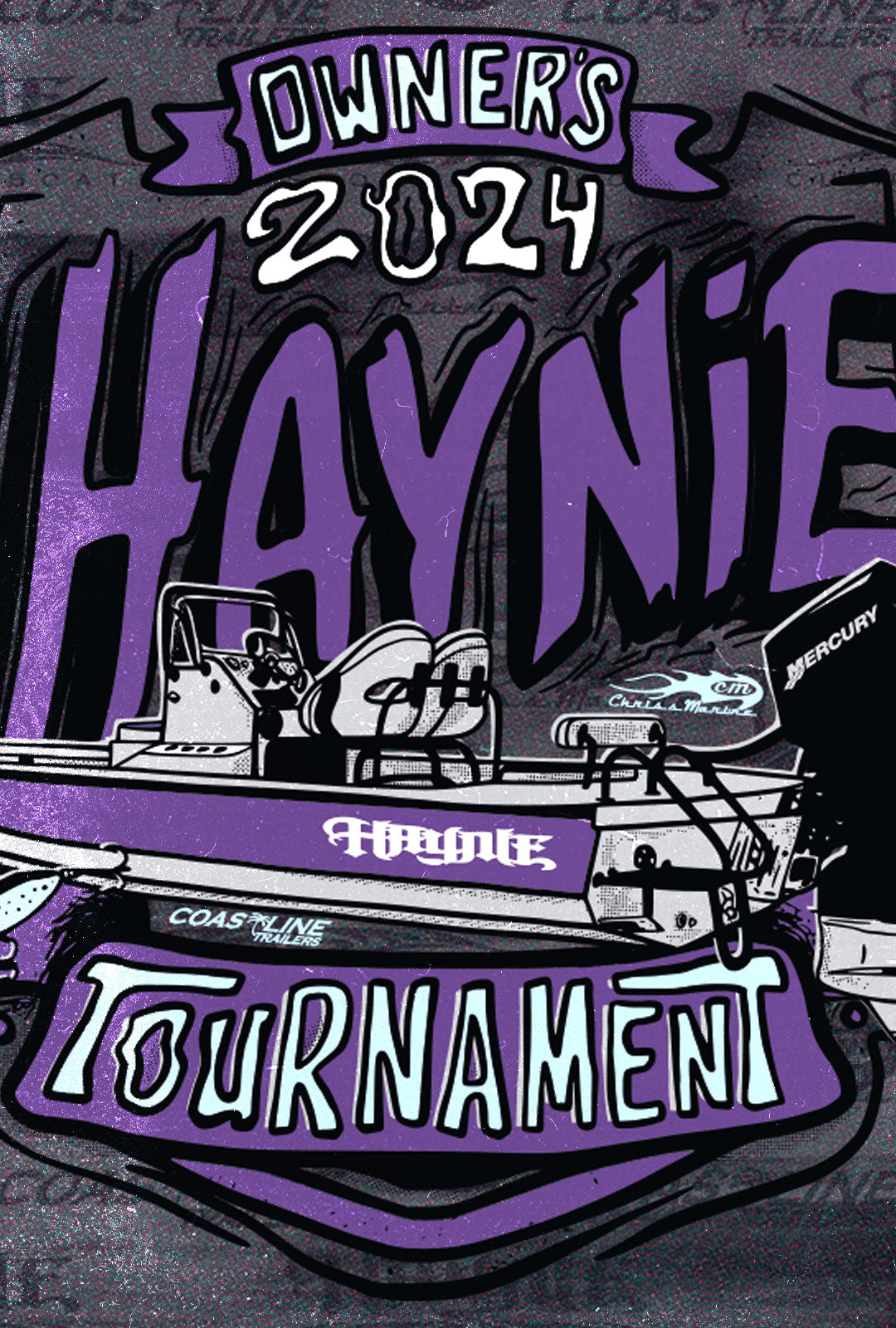 Haynie owner's Tournament - Custom Fishing Performance Shirts
