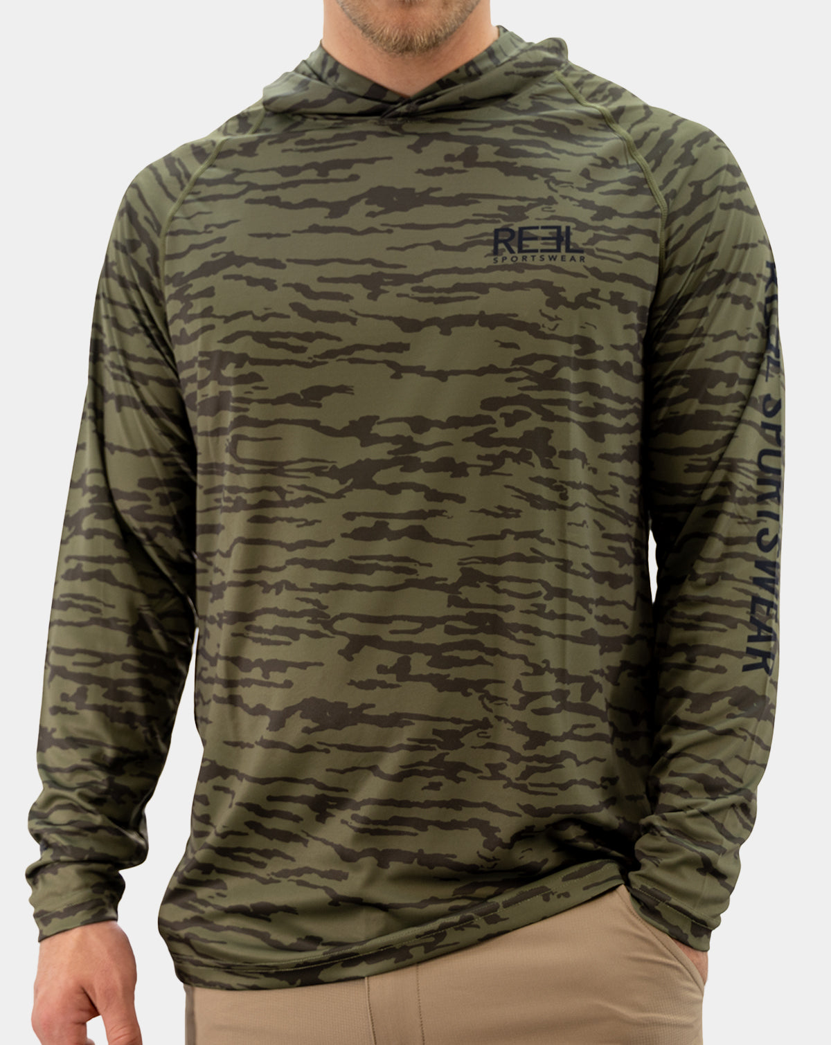 Preserve men&#39;s fishing Hoody long sleeve shirt, Reel Sportswear