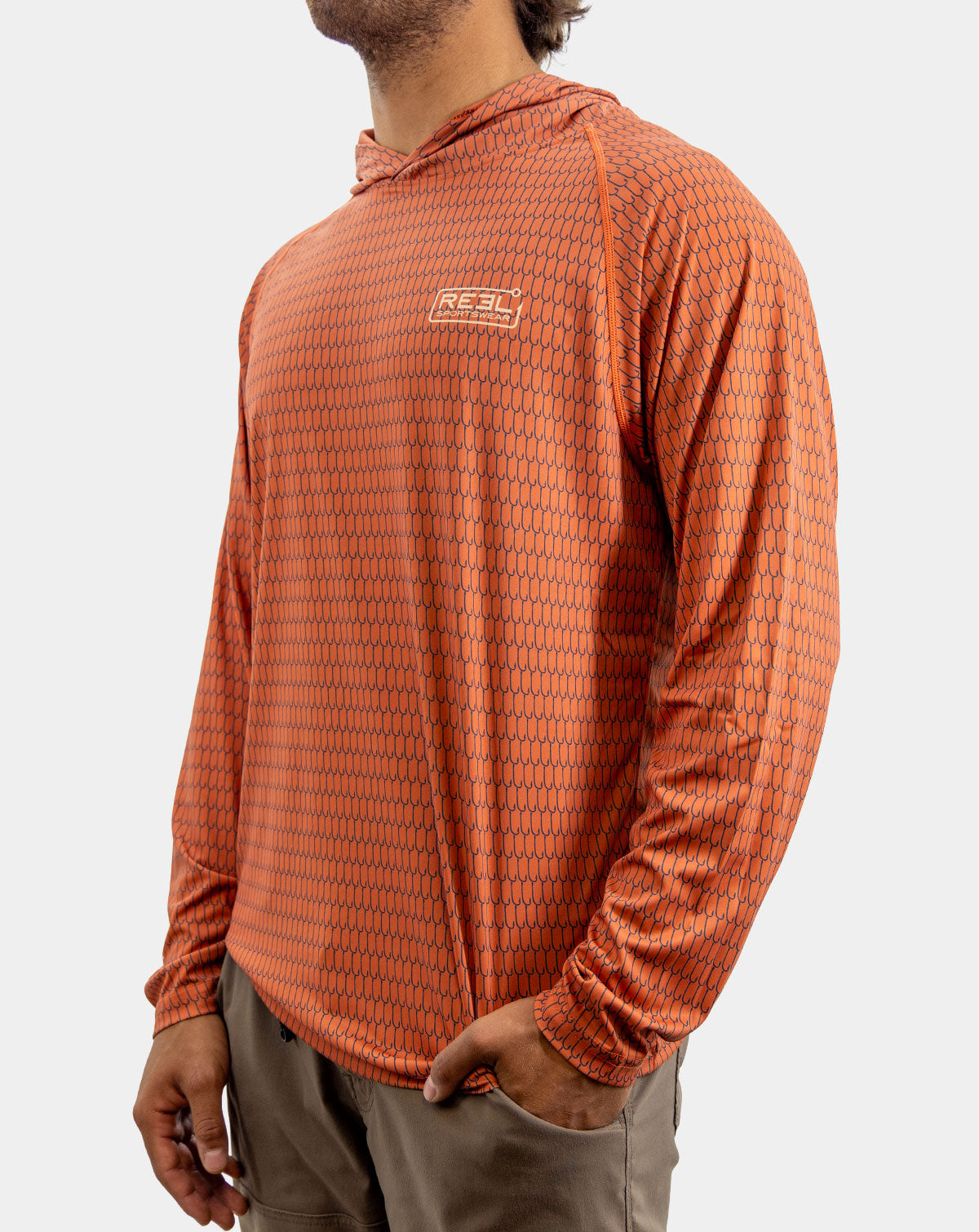 men's lightweight sun protection fishing shirt