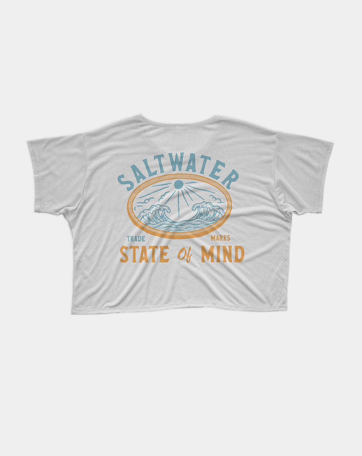 Women's Crop Top, Fishing Crop Top, State of Mind Shirt, Women's Angling Apparel.
