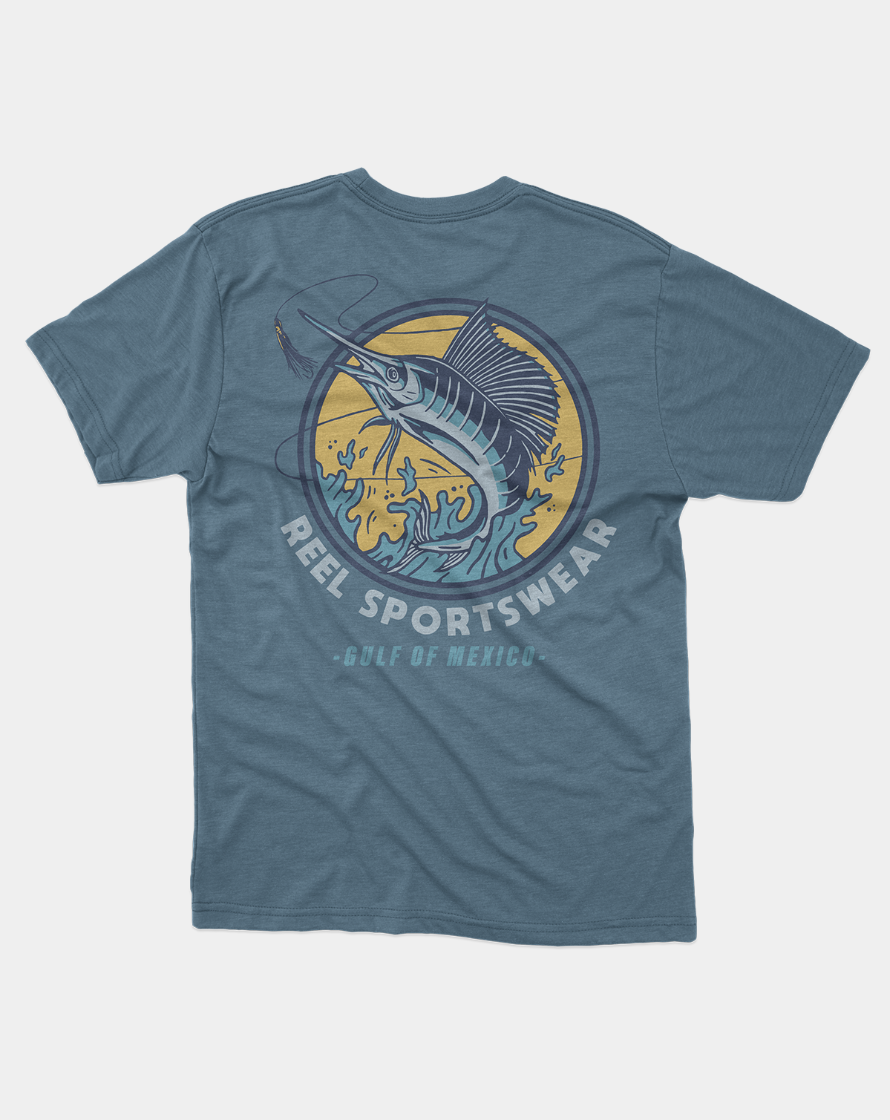 Gulf Sails Fishing Tee Shirt