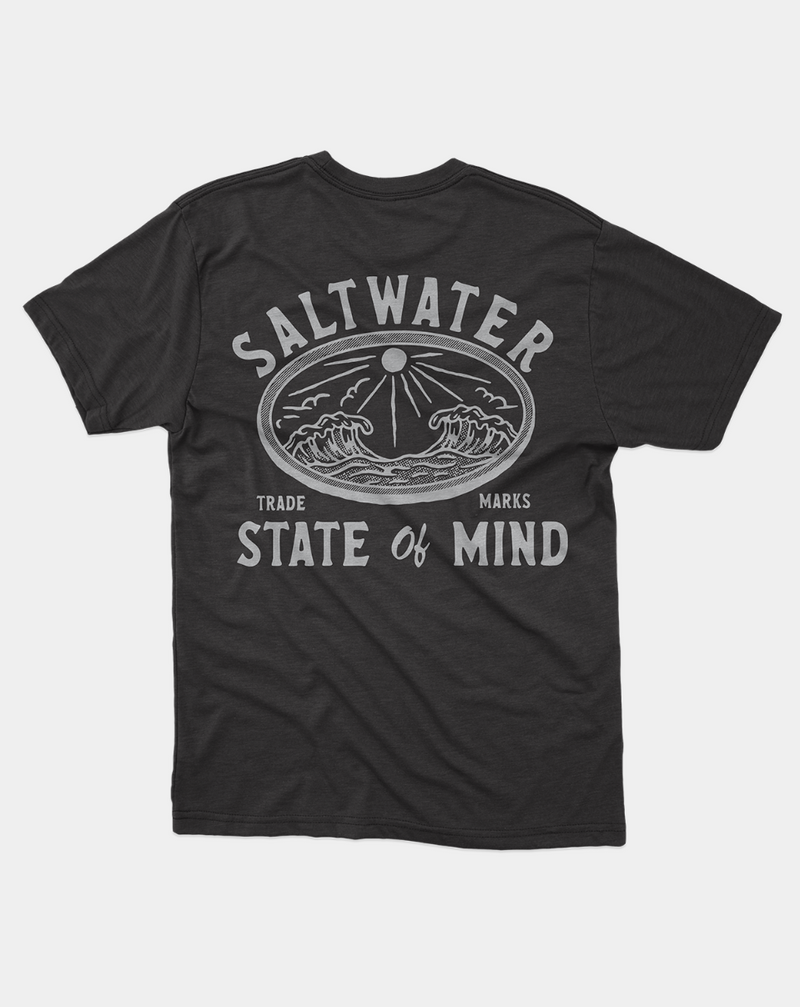 Salty State Tee – GHBLK