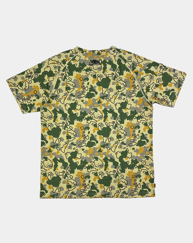 Wingshot Pro+ Performance Shirt - Dove Hunting Apparel - Fowl Camo Style - Wetland Camo Design - Peak Performance Gear - Short Sleeve Hunting Shirt - Welded Coretech™ Pocket - Super Stretch Fabric - Outdoor Hunting Attire - Reel Sportswear