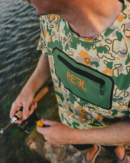 Realtree Realtree Shirt Mens XL Button-Up Blue Fishing Performance Short  Sleeves Outdoor