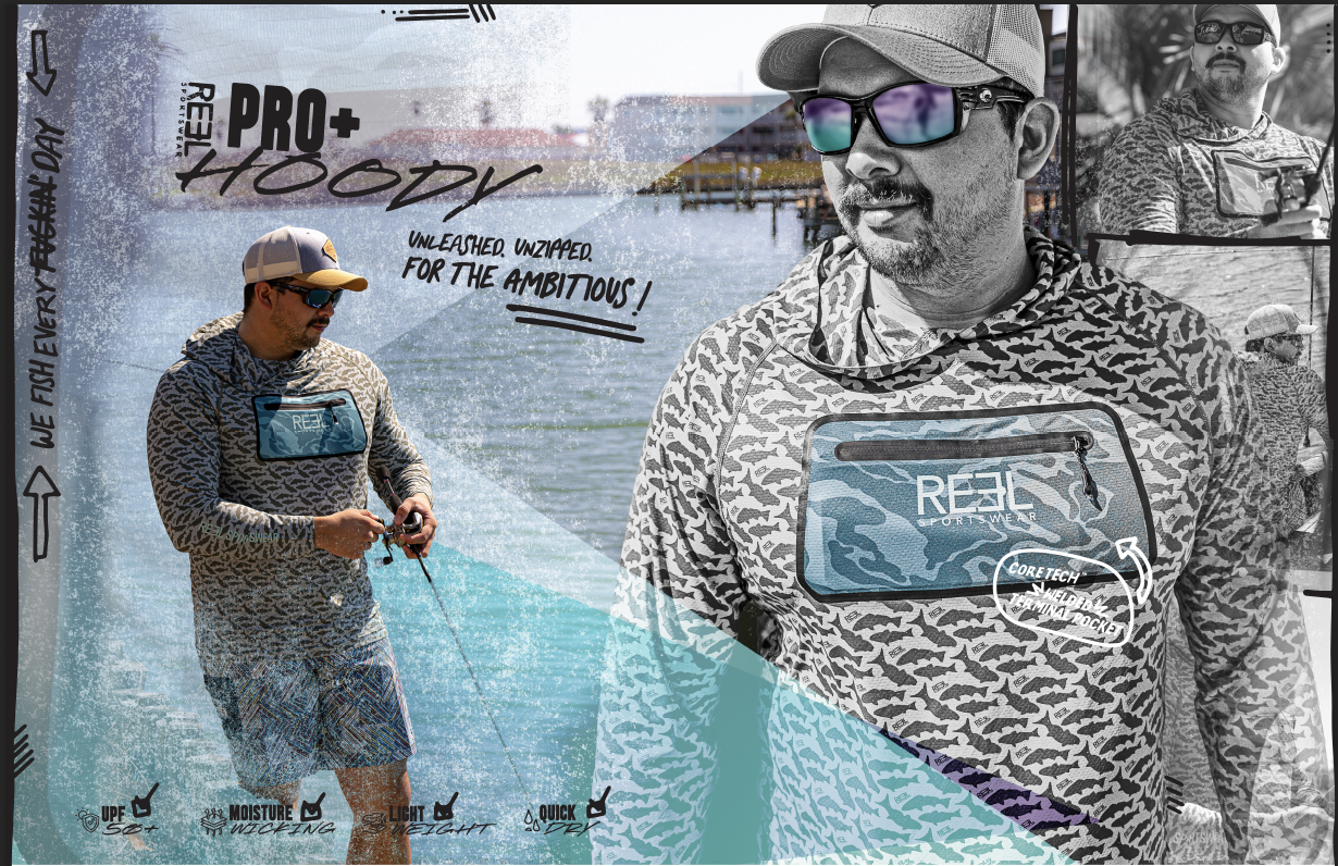 Reel Sportswear PRO+ Technical Fishing Apparel