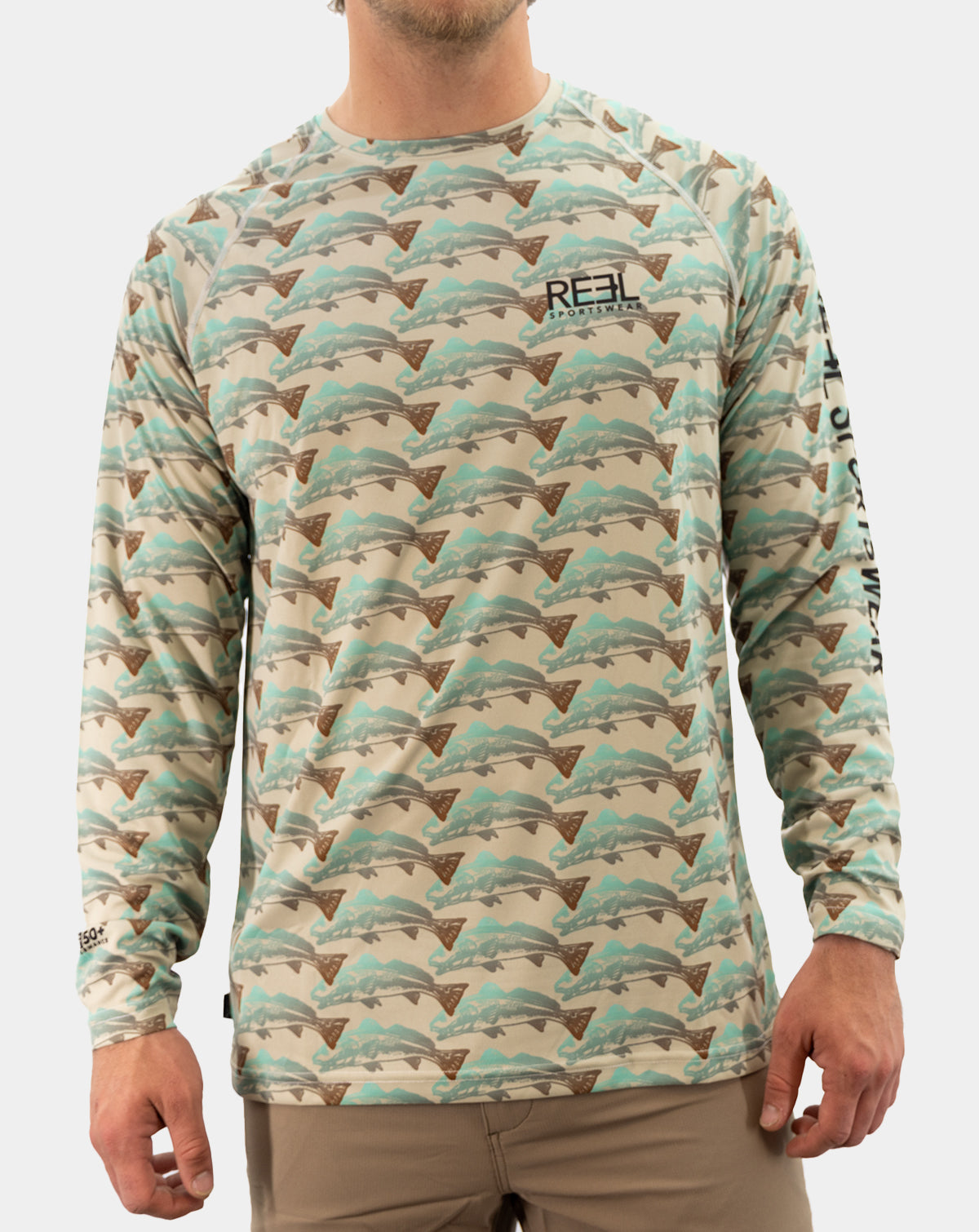Tailer Park men&#39;s fishing long sleeve shirt, Reel Sportswear