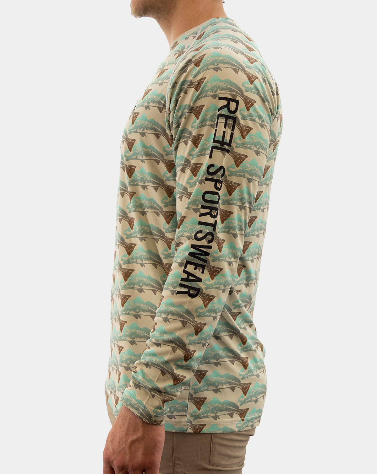 Tailer Park men's fishing long sleeve shirt, Reel Sportswear