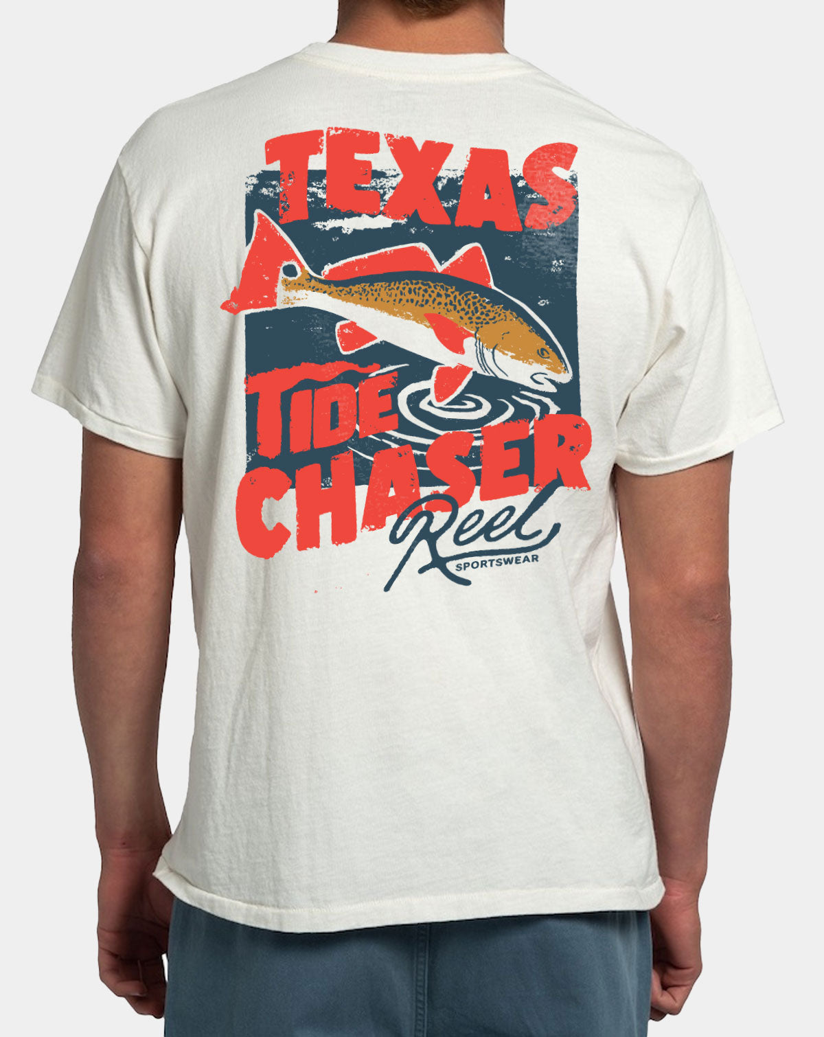 Reel Sportswear Graphic Fishing t-shirt - Texas Tide Chaser