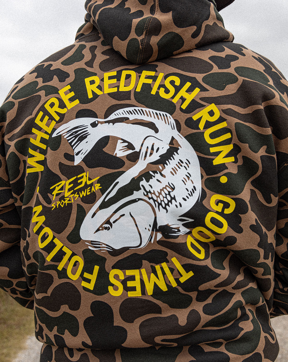 Wharf Fishing Hoodie- Reel Sportswear