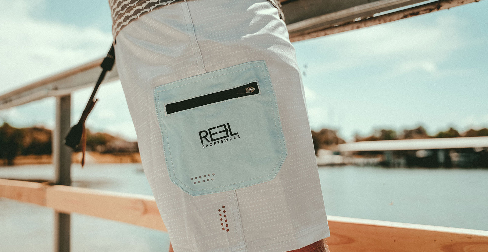 Men's Daily Ritual Fishing boardshorts, swim trunks, surfing bottoms- Reel sportswear