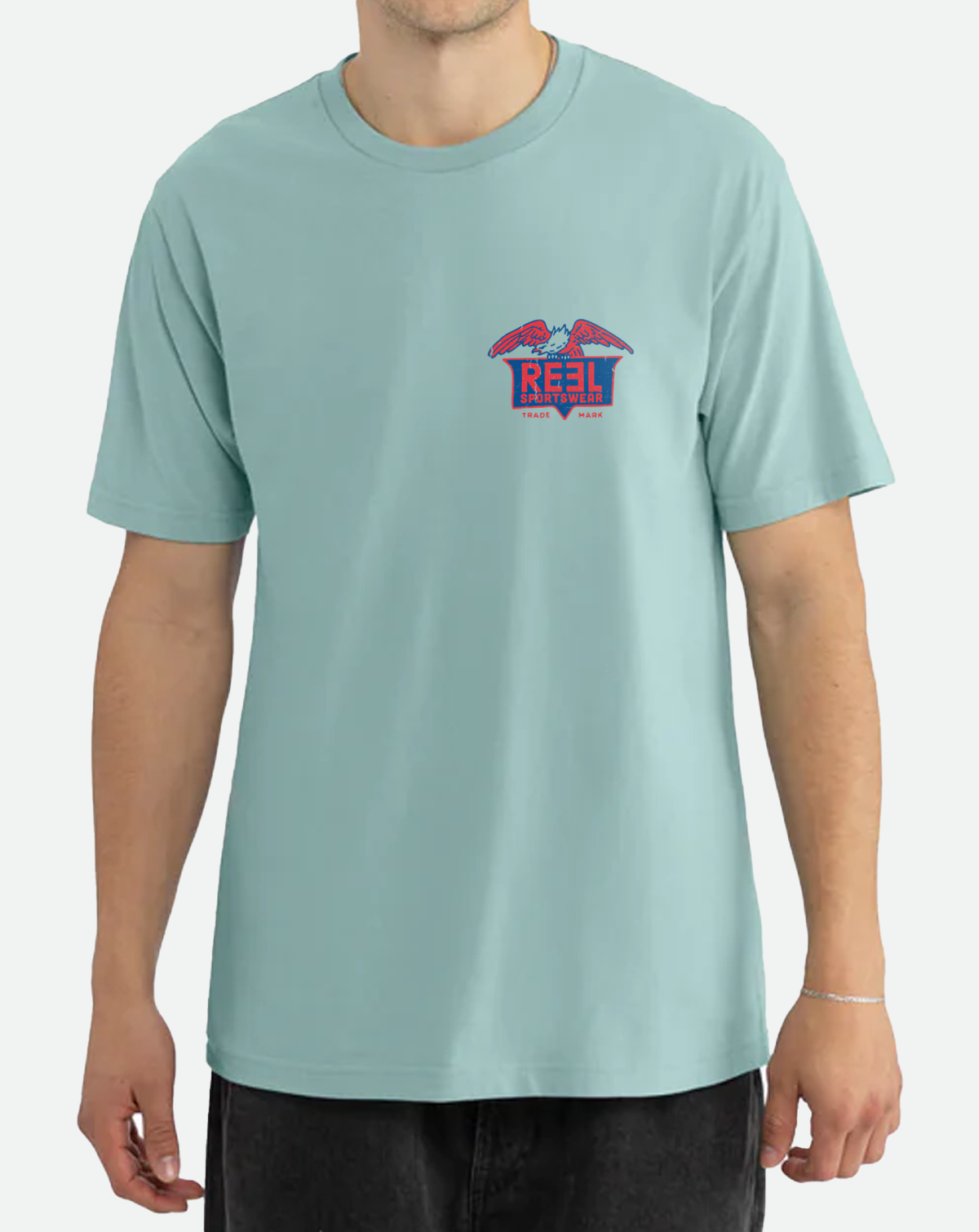 Reel Sportswear Born Free men's fishing graphic tee, mens t-shirts, men's fishing t-shirts