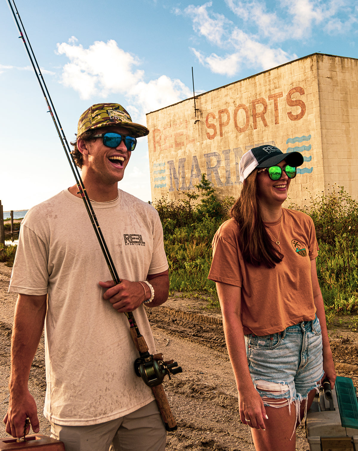 Tide Washed Tees Reel Sportswear