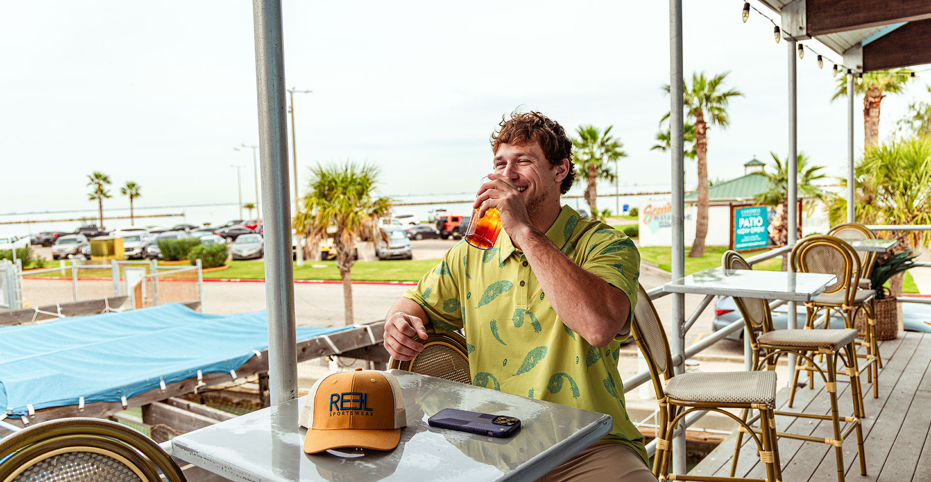 Castaway Men's performance polo shirt