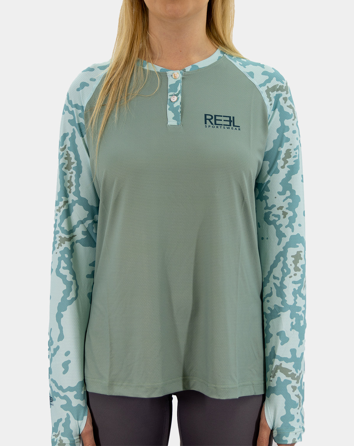 Chloe Pro+ Women's Henley fishing shirt - Reel Sportswear