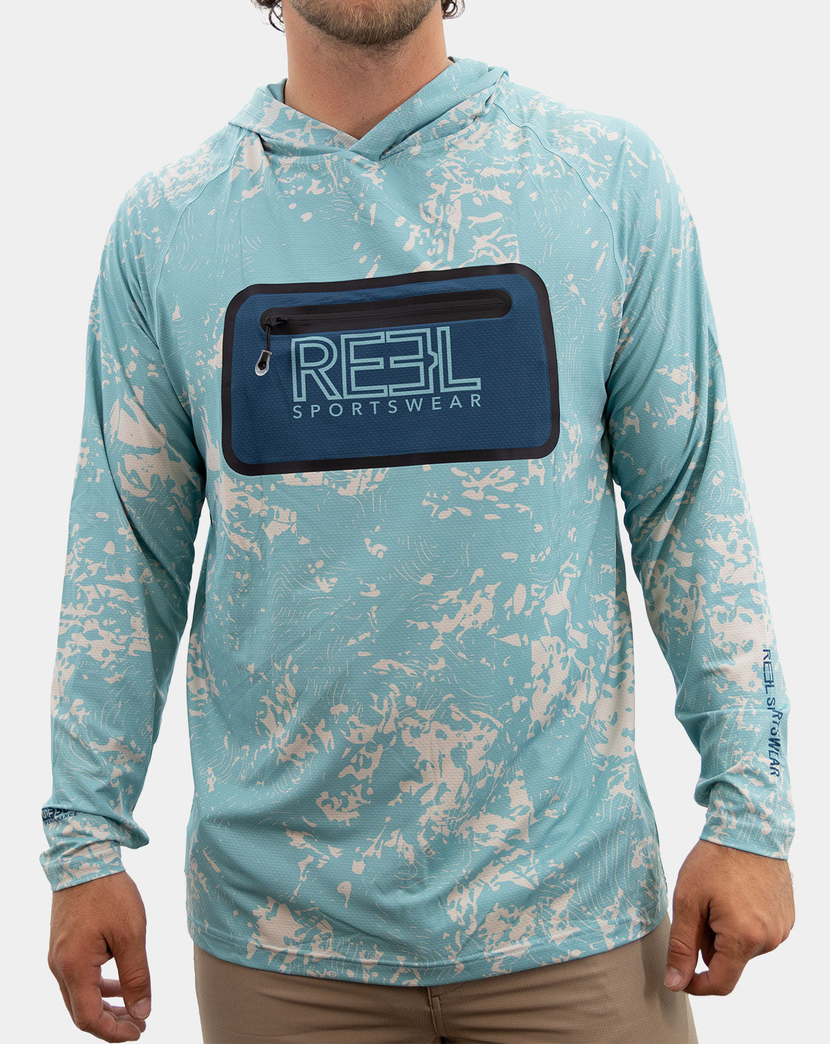 Men's Pro+ Performance Fishing Hoody, Collie Man, Reel Sportswear, Best Fishing Hoody