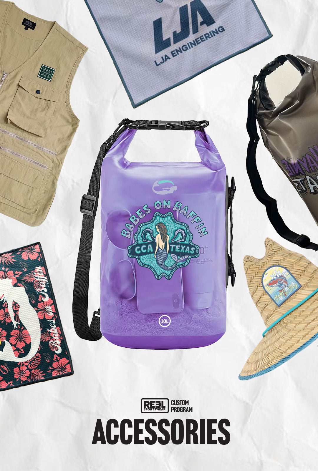 custom made fishing tournament accessories