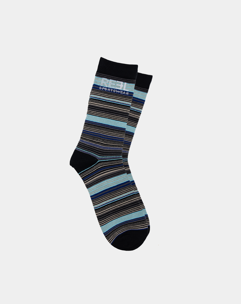 Downtown Crew Socks – BLK