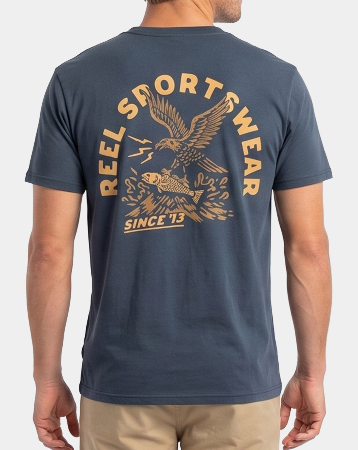 Eagle & Red Fishing Graphic Tee - Reel Sportswear