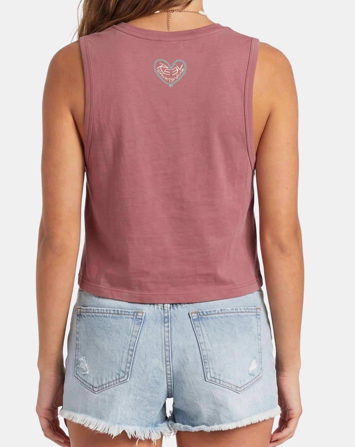 Women's Cropped fishing tank - Reel Sportswear Corpus Christi Fishing Club Tank
