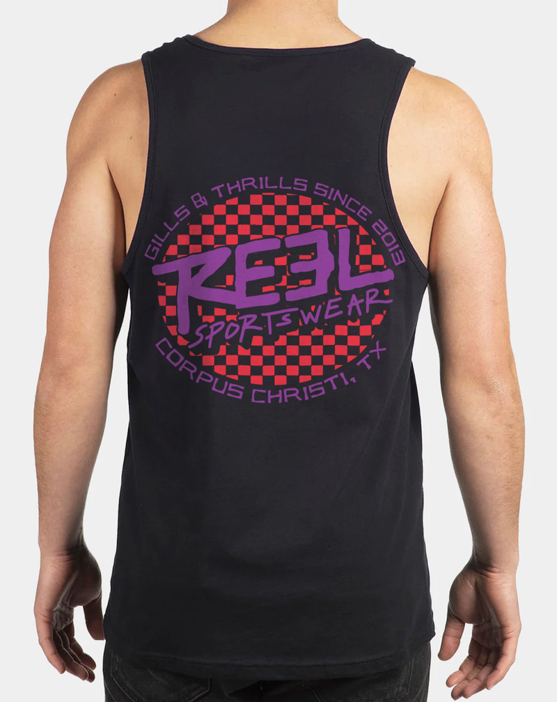 Gills & Thrills Tank – Black