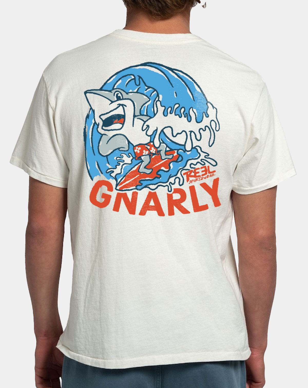 Gnarly Men&#39;s Fishing Tee, Reel sportswear