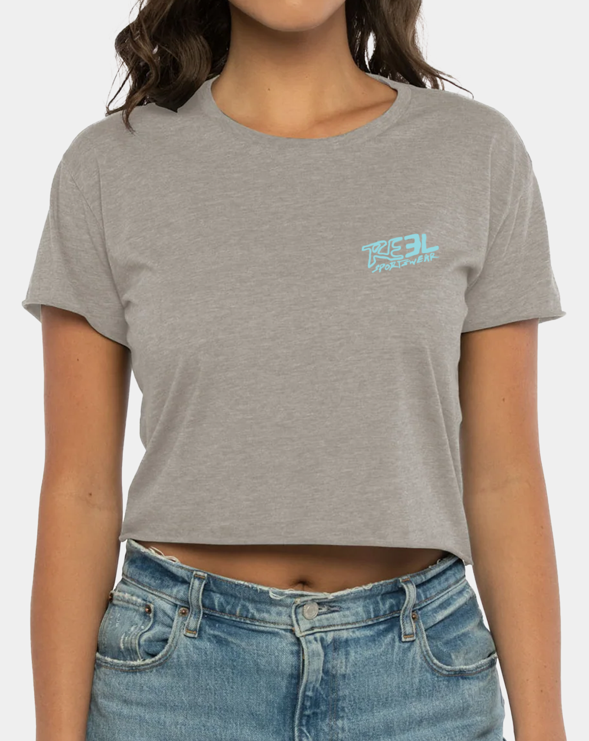 Rowdy Women's Cropped Tee - Reel Sportswear