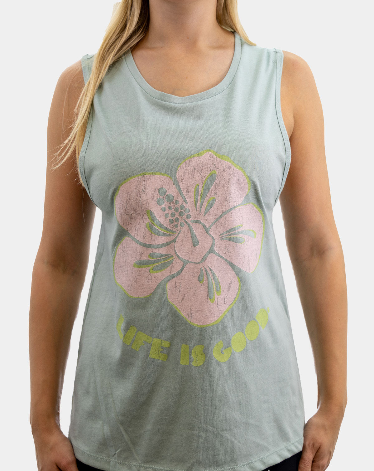 Reel Sportswear In Bloom women's floral tank top shirt