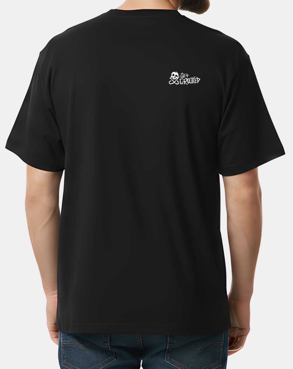 Jolly Roger - Reel Sportswear Skull and Fishing hooks, fishing graphic tee